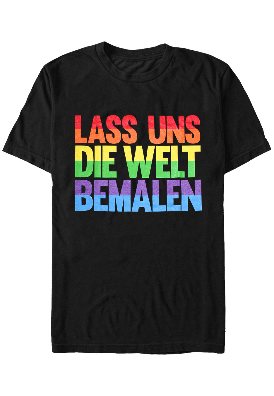 Kerstin Ott - Lass uns die Welt bemalen - T-Shirt | Neutral-Image