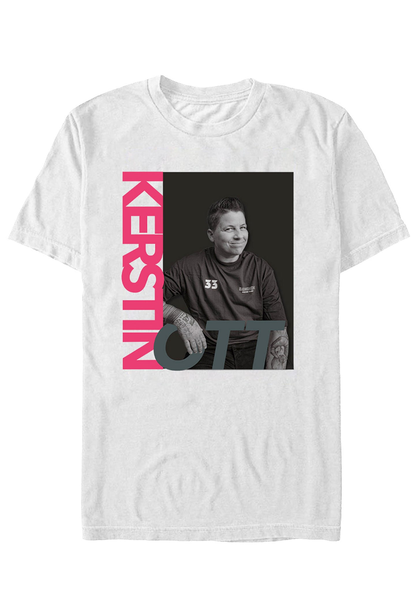 Kerstin Ott - Kerstin Ott Foto weiß - T-Shirt | Men-Image