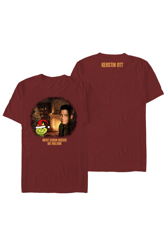 Kerstin Ott Kerstin & Grinch Waltraut burgunderrot T-Shirt