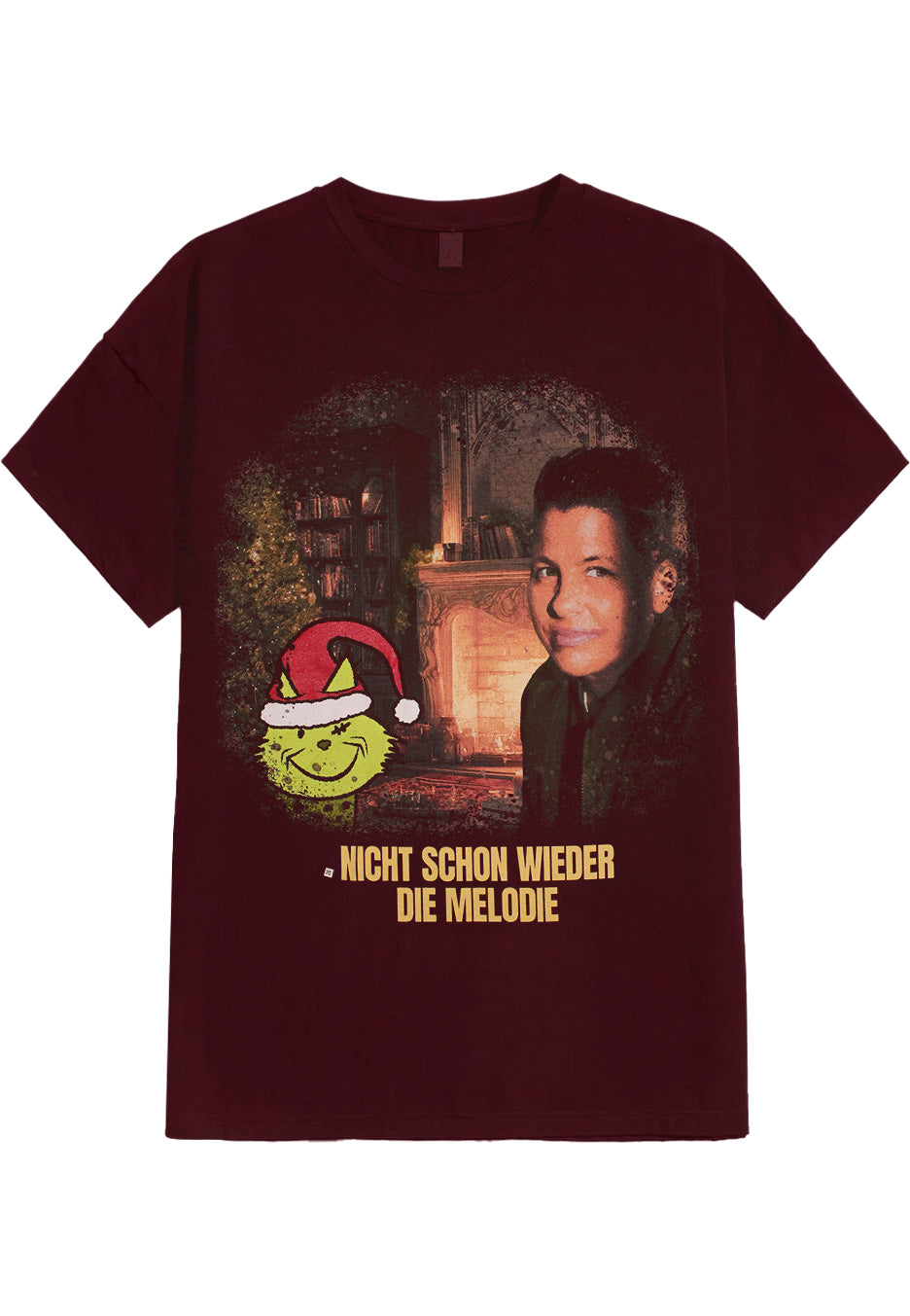Kerstin Ott Kerstin & Grinch Waltraut burgunderrot T-Shirt