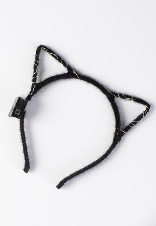 Kerstin Ott - leuchtende Katzenohren schwarz - Hair Accessories | Neutral-Image