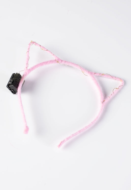 Kerstin Ott - leuchtende Katzenohren Pink - Hair Accessories | Neutral-Image