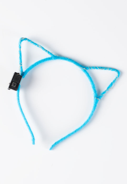 Kerstin Ott - leuchtende Katzenohren blau - Hair Accessories | Neutral-Image