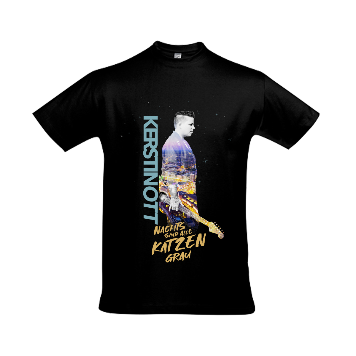 Kerstin Ott - T-Shirt Cover „Nachts sind alle Katzen grau“
