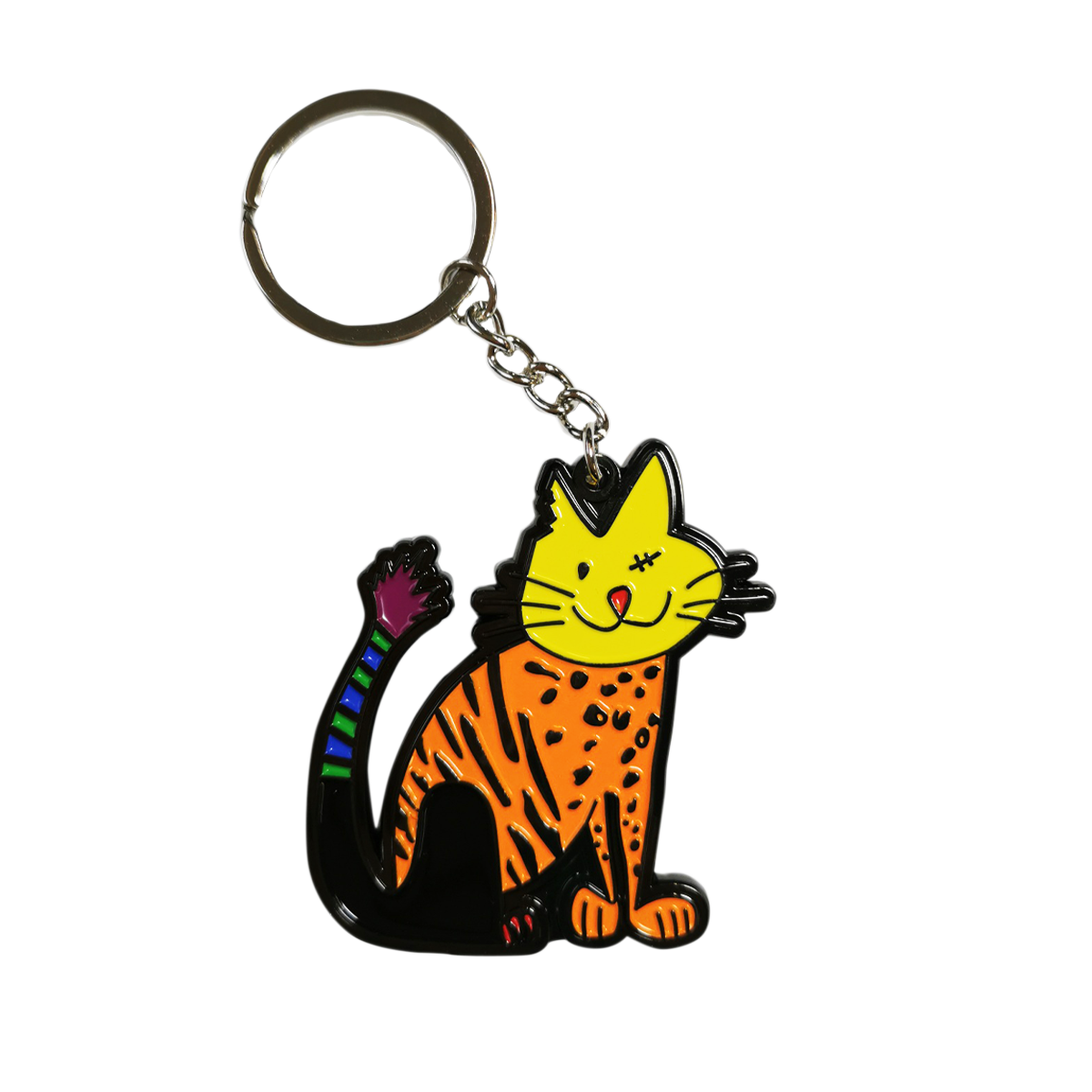 Kerstin Ott - Katze - Schlüsselanhänger Metall