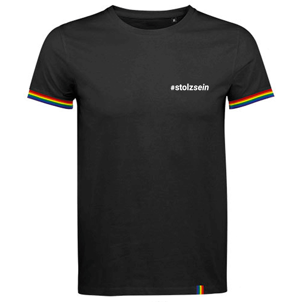 Kerstin Ott - T-Shirt - #stolzsein (Regenbogen Edition)