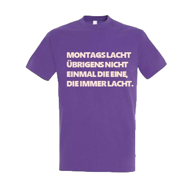 Kerstin Ott - T-Shirt Montags...