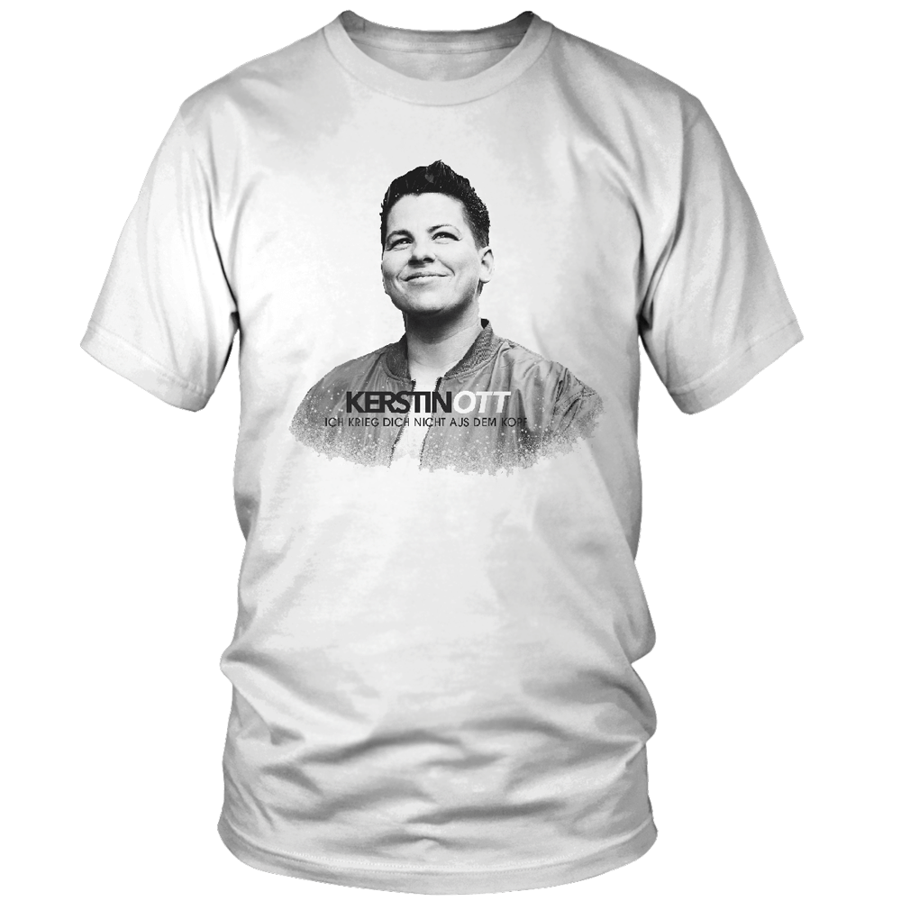 Kerstin Ott - T-Shirt - Ich Krieg Dich Nicht Aus Dem Kopf (weiße Edition)