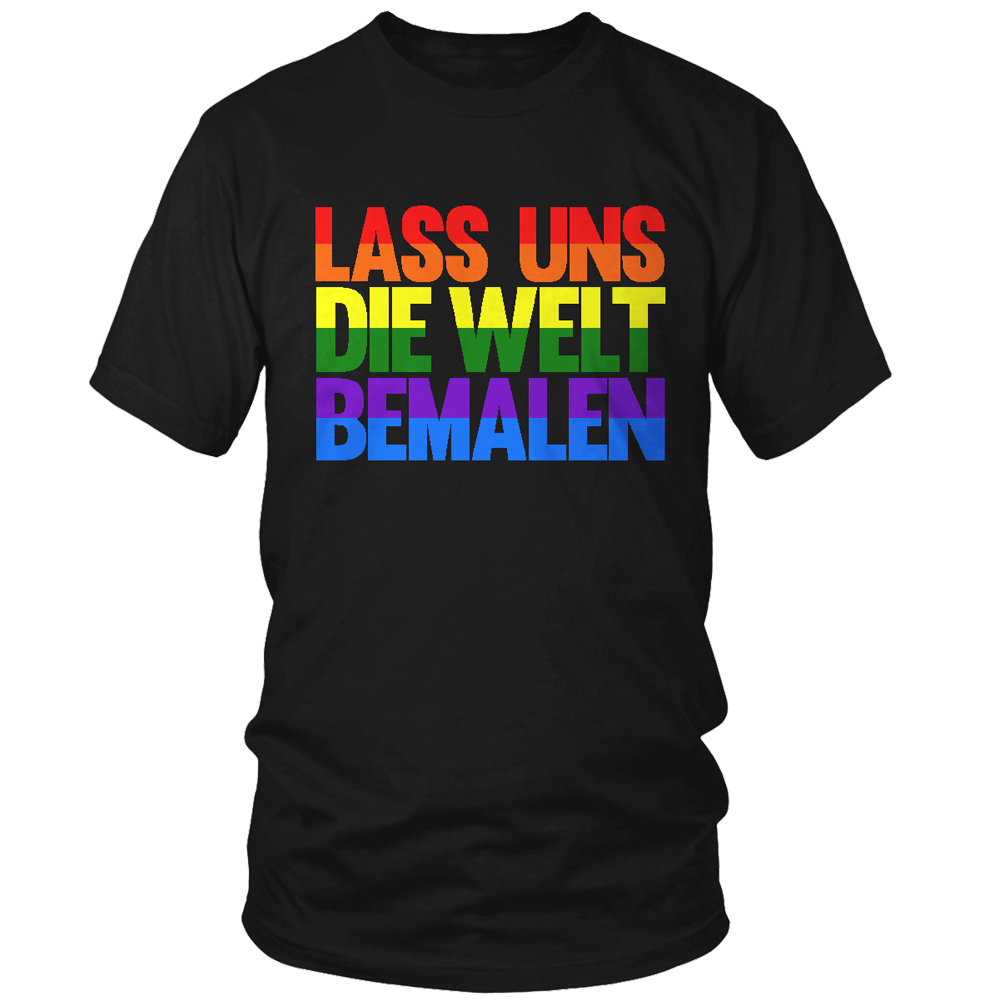 Kerstin Ott - T-Shirt - Lass uns die Welt bemalen