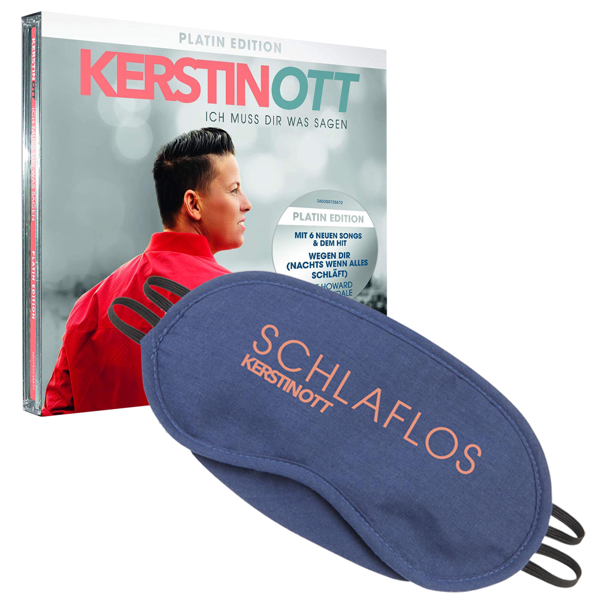 Kerstin Ott - Ich muss dir was sagen (Platin Edition) CD + Schlafmaske Bundle
