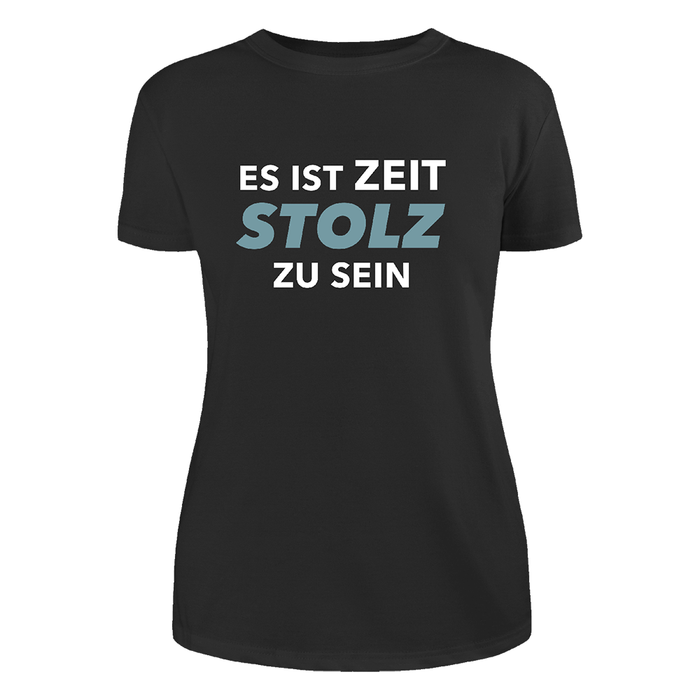 Kerstin Ott - Girlie-Shirt - Es Ist Zeit Stolz Zu Sein (Petrol Edition)