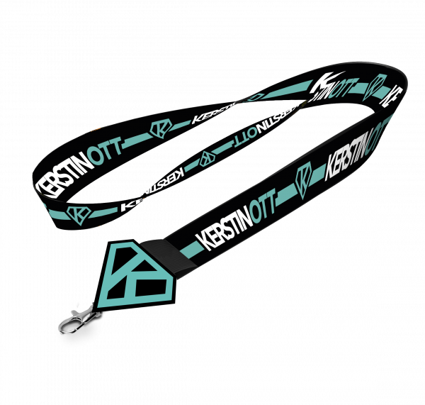 Kerstin Ott - Schlüsselband Helden / Lanyard mit K-Diamant